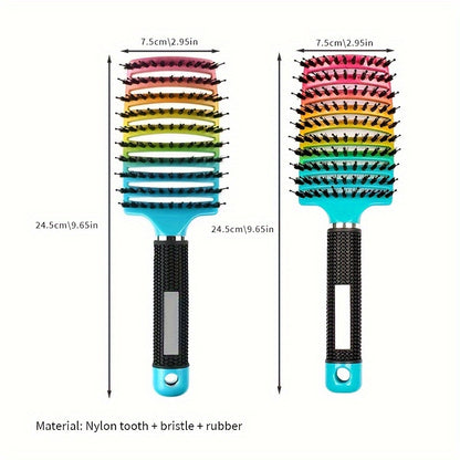 Of a Magical Scalp Massaging Hairbrush Designed for Women - a Professional Tool for Detangling Wet Curly Hair - Perfect for Hairstyling - Ideal Gifts for Weddings, Women'S Day, Or Mother'S Day for Friends And Family