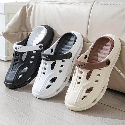 Men'S Summer 2024 New EVA Lightweight Slip-On Shoes with a Comfortable Feel, Suitable for Outdoor Activities, Beach Sports, And Driving, Featuring a Non-Slip And Durable Design
