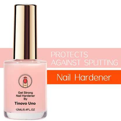 [Pink Nail Hardener] Natural Sheer Pink Nail Hardener 12ml | Decorative Nails for Enhanced Shine and Gloss
