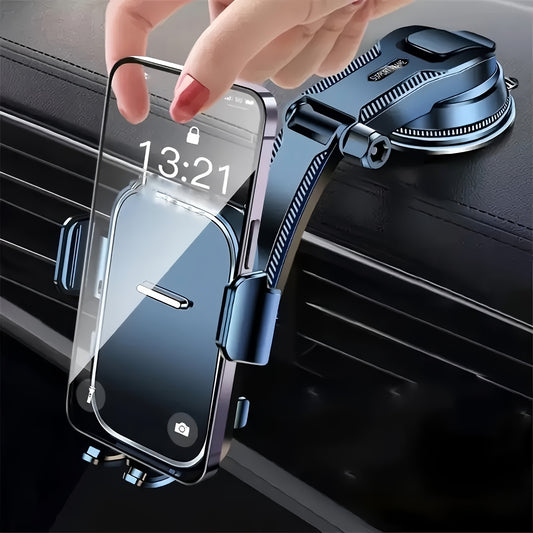 [Foldable Car Phone Holder] Waterproof Foldable Rotatable Car Phone Holder | ABS Material, Suitable for 4.7-7.2 Inch Devices