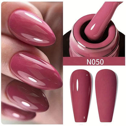 Plastic Bottle with 36 Colors - New Autumn And Winter Collection of Colorful Gel Nail Polish for LED, Popular And Durable Salon-Quality Nail Art