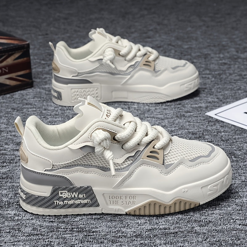 Breathable Casual Shoes, Stylish Sports Skate Shoes. Men'S Multifunctional Skateboarding Sneakers - Durable And Slip-Resistant Casual Footwear, Suitable for Outdoor Walking And Leisure Travel, Providing Comfort in All Seasons