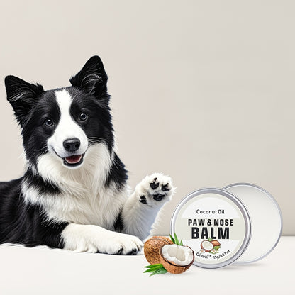 [Dog Accessories] OIVOLII Nourishing Paw Cream for Dogs - Fast-Acting, Long-Lasting Protection, Prevents Cracked Paws & Nose, Safe for Sensitive Light Beige, Easy Application, Ideal for Running, Walking, Hot/Cold Weather - Pet Paw Care Essential, Paw Crea