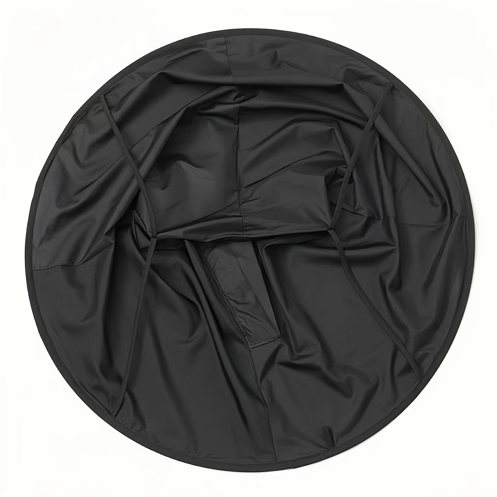 [Non-stick Barber Bib] 1pc Non-stick Barber Bib | Hair Clipping Cape Bib, Home Barber Apron Overalls Razor Hair Bib