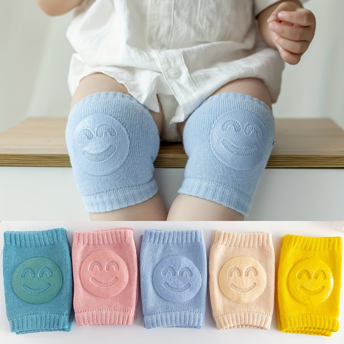Children's Knee and Elbow Pads for Crawling and Learning to Walk, Ages 0-1
