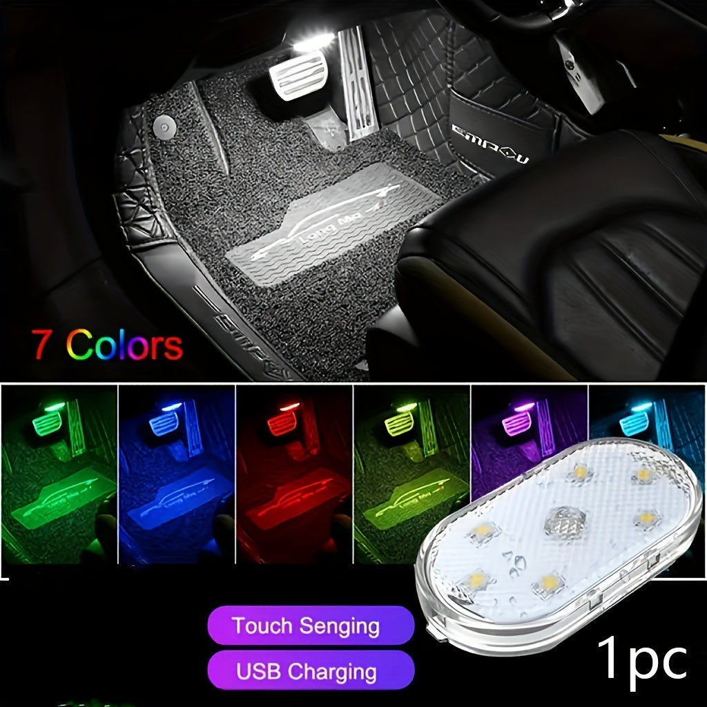 Enhance Your Car'S with This Rechargeable LED Touch Light!