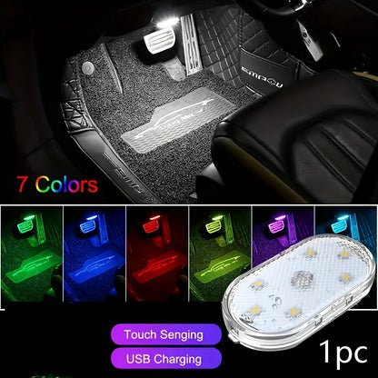 Enhance Your Car'S with This Rechargeable LED Touch Light!