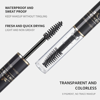 DIMSHOW Waterproof Eyebrow Gel - Smudge-Proof, Long-Lasting Hold for a Natural Look - Ideal Valentines Day & Mothers Day Gift for Women - Sweat-Resistant, Flawless Eyebrow Setter