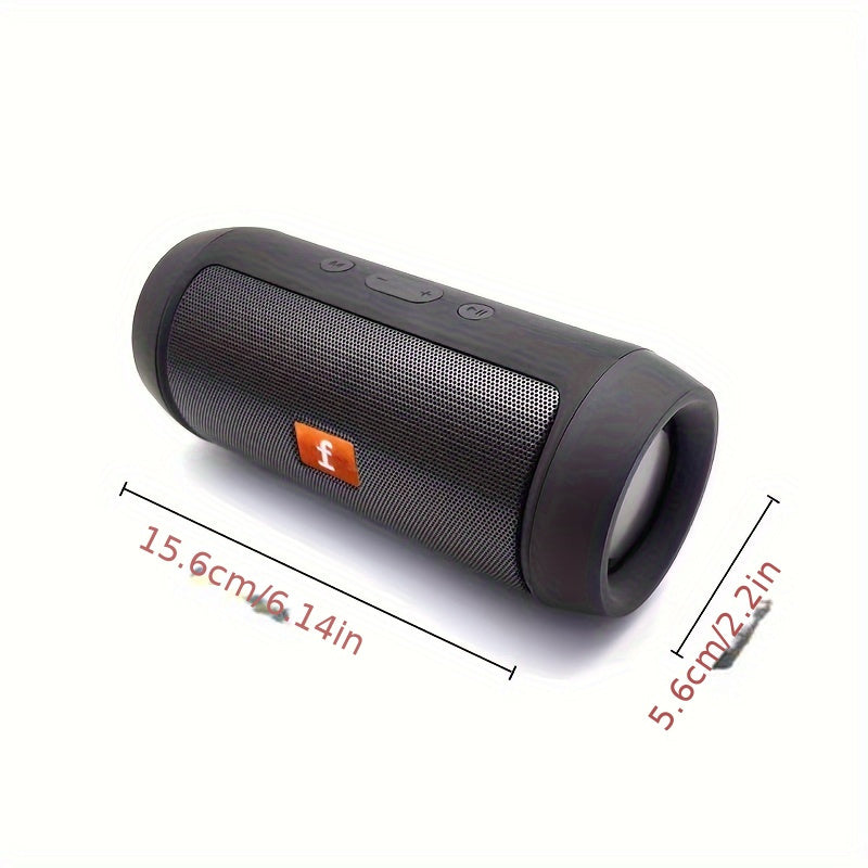 Portable Wireless Speaker | Stereo Sound, Long Battery Life, USB Charging, Supports T-Flash and USB Drive, Ideal for Tablets, iPhones, Android Devices | Perfect Gift for Thanksgiving, Christmas, Birthdays, Sports Parties | Stylish and Easy Design
