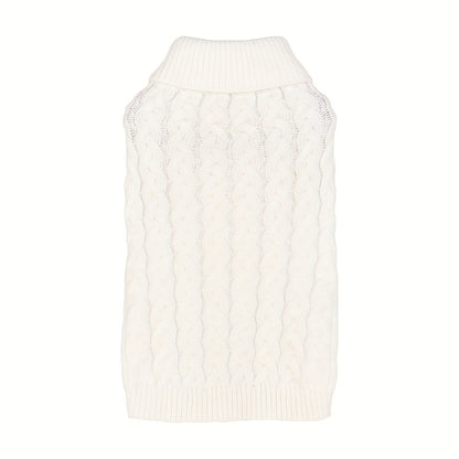Casual Dog Sweater, Two-Leg Elastic Full Twist Knit, Comfortable Teddy Bichon, Solid Color Multi-style, Cross-border New