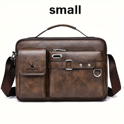 Men's Single-Shoulder Bag, Crossbody Bag, Business Messenger Bag, Shoulder Bag, Handbag, Casual Bag for Men