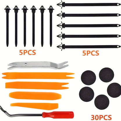 680pcs/725pcs /New model 725 Auto Fastener Clips Car Body Push Retainer Pin Rivet Bumper Door Trim Panel Retainer Fastener Kit Auto Removal Tool