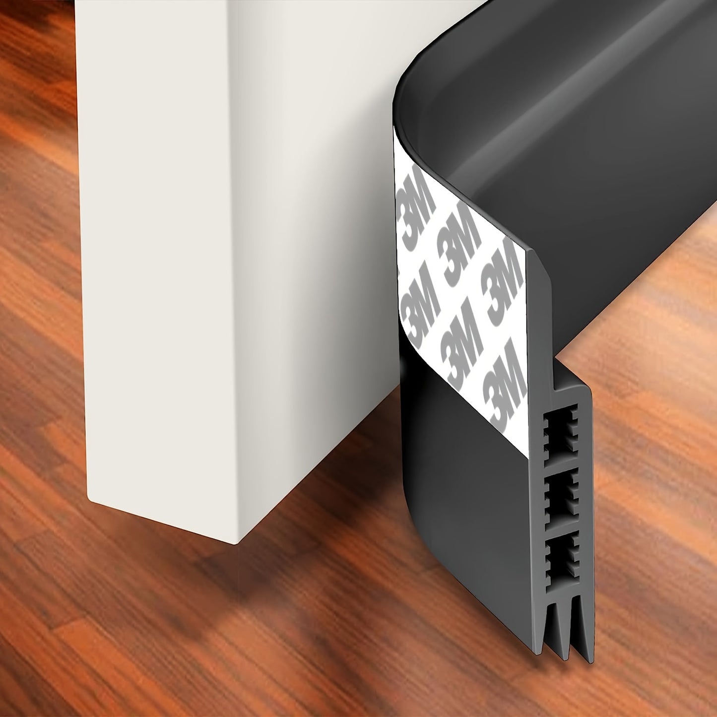 Draft Stopper for Doors, Weatherproofing Seal, Bottom Sweep for Both Exterior And Interior Doors, And a Noise And Dust Insulation Blocker for Garage Windows.