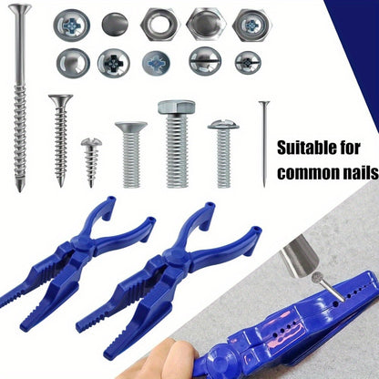 1/3pcs of Nail-Holding Pliers Designed for Safety, Protecting Your Fingers While Hammering Nails And Screws with Ease
