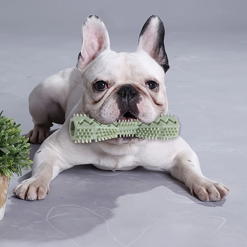 [Dog Chew Stick] Durable Dog Chew Stick, Toothbrush for Tooth Cleaning And Massage - Soft Pet Toy