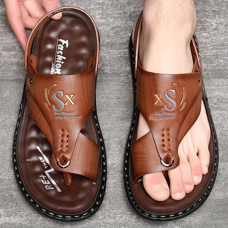 [Trendy Summer Flat Sandals] Trendy Multifunctional Men's Summer Flat Sandals - Casual Stylish Outdoor