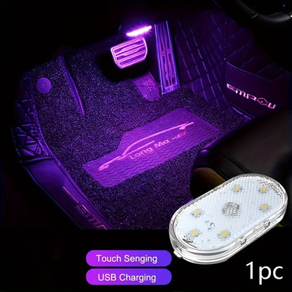 Enhance Your Car'S with This Rechargeable LED Touch Light!