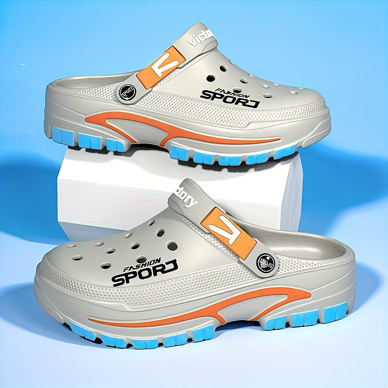 [Breathable Summer Clogs] Breathable | Summer Men's Casual Clogs with Thick Non-Slip Soles, Perfect for Outdoor Wear