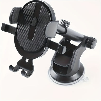 A Multifunctional Car Phone Holder with a Suction Cup for Navigation, Designed to Be Attached Inside The Vehicle