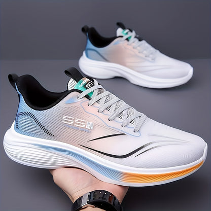 Men's Summer Athletic Shoes - Breathable Mesh, Soft Soles, Shock Absorption, Stylish And Versatile Running Shoes