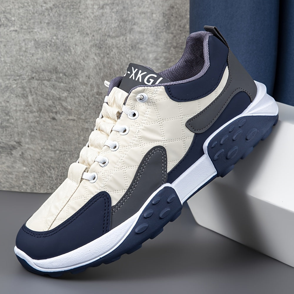 Men'S Thick-Soled Dad Shoes for Autumn And Winter, Korean Style, Comfortable Running Sneakers, Low-Top Fashionable Breathable Sports Shoes