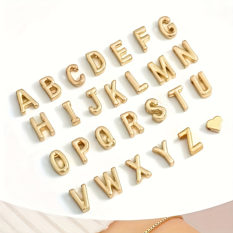 Letter Heart Bracelet