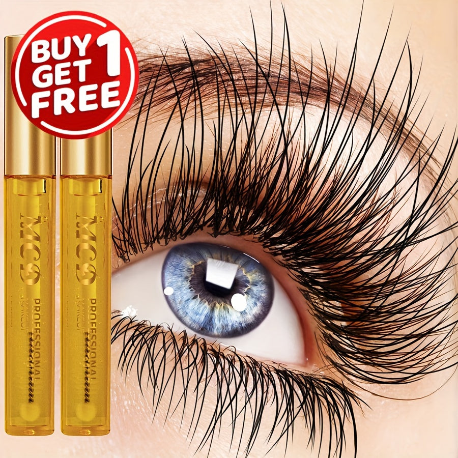 Nourishing Eyelash Serum - Natural Ingredients, Slender and Curling Eyelashes, Eye Cosmetics | Buy 1 Get 1 Free