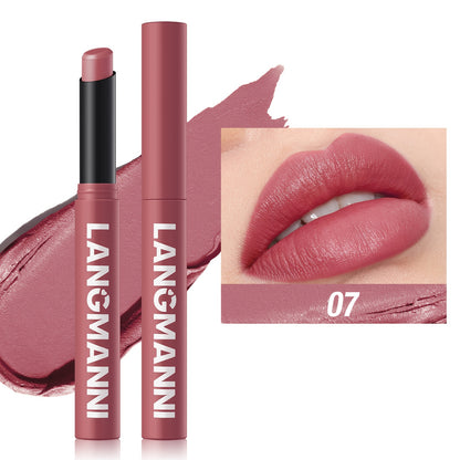 [New Potential Product]Matte Lipstick, Easy-To-Apply Lip Crayon, Long-Lasting Moisturizing Lip Balm, Naturally And Nourishing Lipstick