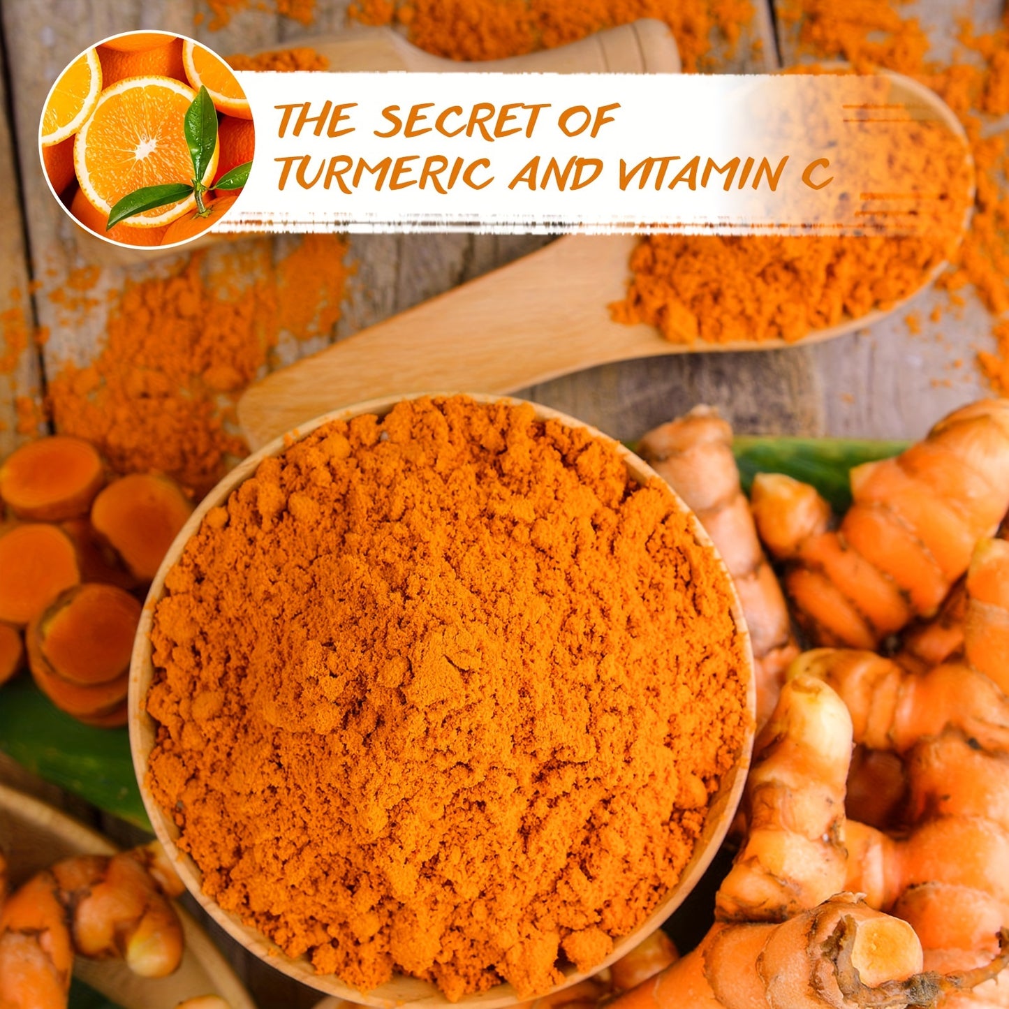 [Turmeric Vitamin C Facial Mask] Turmeric Vitamin C Cleaning Facial Mask Turmeric Mud Facial Mask Deep Cleaning Facial Mask Vitamin C Smearing Facial Mask Perfect Gift for Christmas, Halloween, Carnival, Valentine's Day and New Year