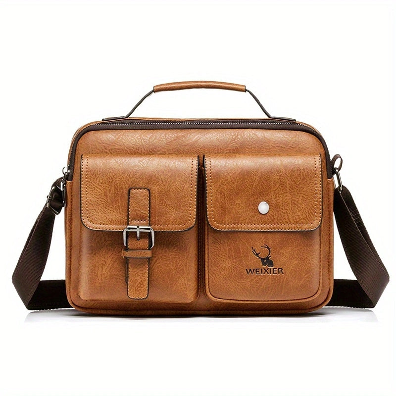 Men's Single-Shoulder Bag, Crossbody Bag, Business Messenger Bag, Shoulder Bag, Handbag, Casual Bag for Men