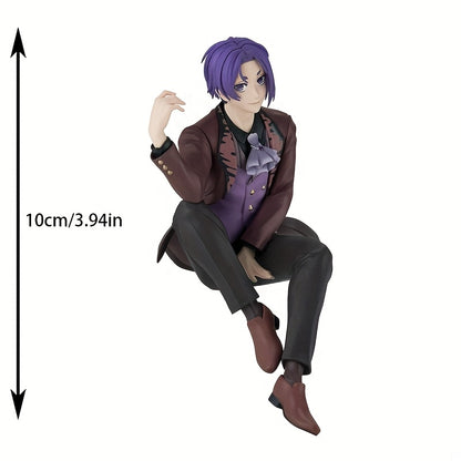 Chibi-Style Anime Figure Collectible Statue - Dynamic Pose & Detailed Shading, Manga Character Model Doll for Display, Ideal Gift for s & (Compatible with Chibi-Fig)