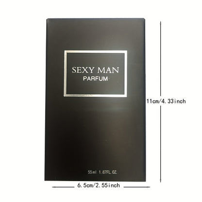 1.78 Oz Long-lasting Cologne Perfume For Men, Temptation Manly Woody Aroma Portable Eau De Parfum Spray