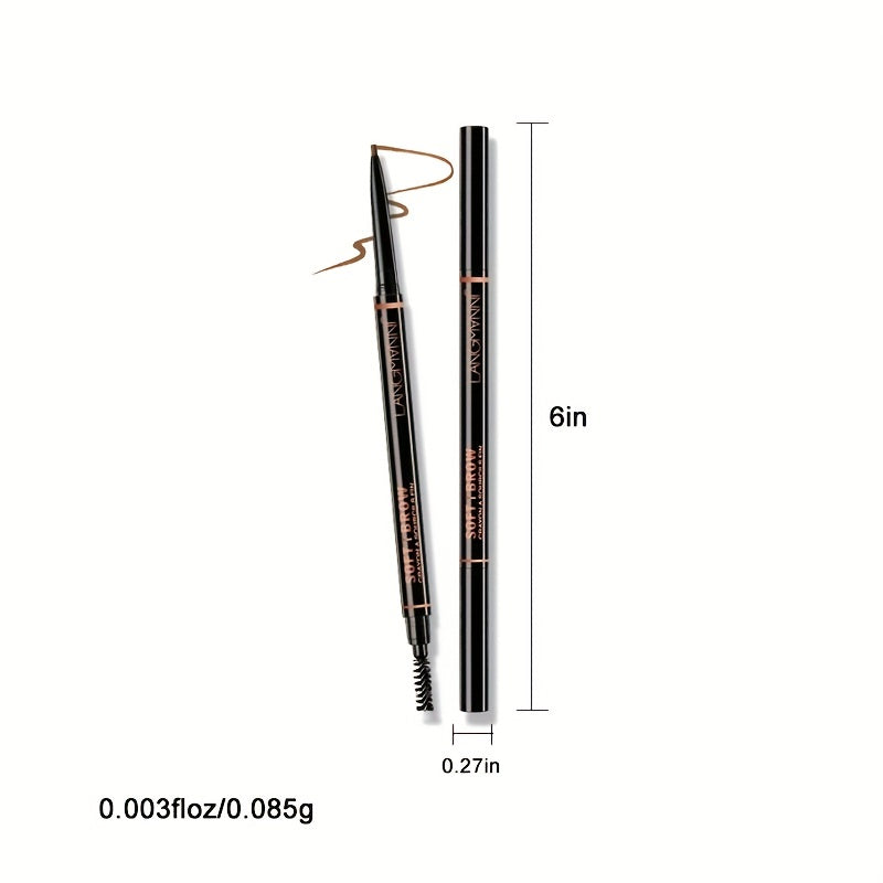 Smooth Long-Lasting Ultra-Fine Wild Eyebrow Pencil - Easy to Apply