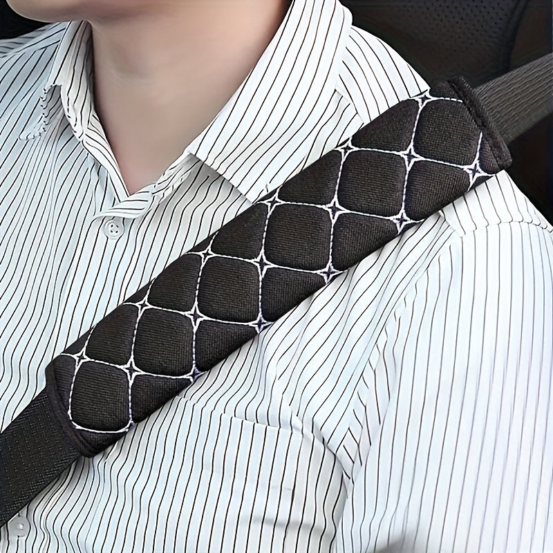 Soft Plush Seatbelt Covers from a High-End Trendy Brand, Cute And Extended for Shoulder, Suitable for Large Trucks And Car Seatbelts to Prevent Chafing
