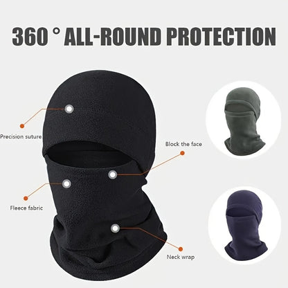 1 Set Winter Essentials Set: Touchscreen-Friendly Gloves, Thick Fleece-Lined Socks & Windproof  with Ear Protection - 100% Polyester, Warm and Cold Resistant for Outdoor Activities, Winter Clothes