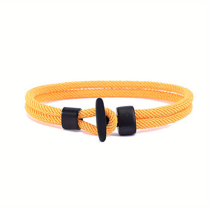 Milan Line Bracelet/Ocean Series/Anchor-Style Woven Rope Design/Crafted for Men And Women