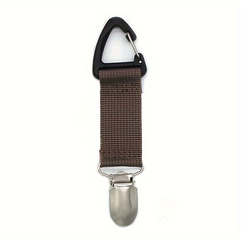 Ultra-Lightweight Travel Hat Clip - Conveniently Hangs on Bag, Securely Holds Hats - Portable, Essential Accessories for Handbags, Backpacks, Luggage