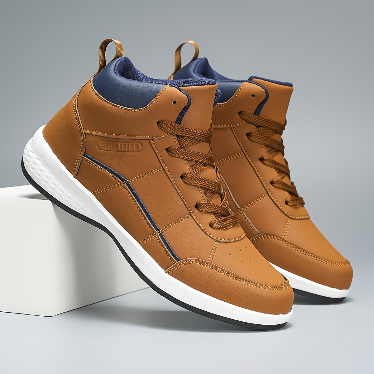 Men's High-Top Casual Outdoor Hiking Fashion Shoes