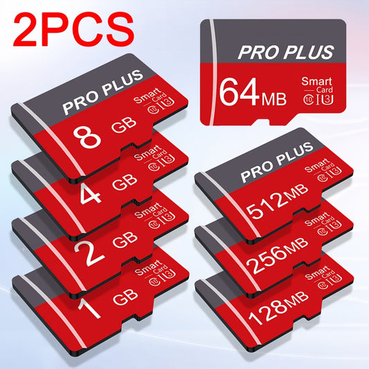 High Speed A1/C10/U3 2pcs Memory Card 8GB 4GB 2GB 1GB 512MB 256MB 128MB 64MB Flash Micro SD Card TF/SD Card for Tablet/Camera/Mobile Phone/Laptop/PC/Car Audio/Game Console/Audio - Store Your Files Securely!