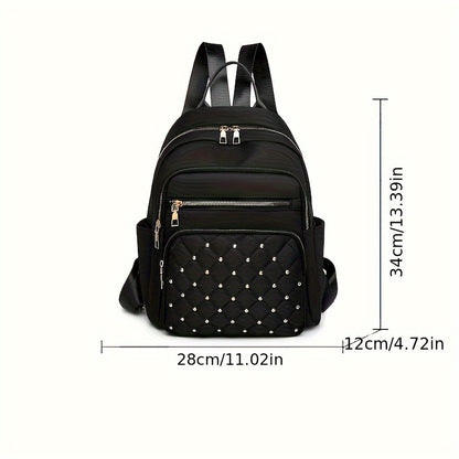 Casual Style Large Capacity Backpack with Adjustable Strap - Lightweight, Durable, Multi-Pocket Design, Zipper Closure, Polyester Lining, Perfect for Commute & Travel, Commute Backpack|Casual Style Backpack|Durable Backpack