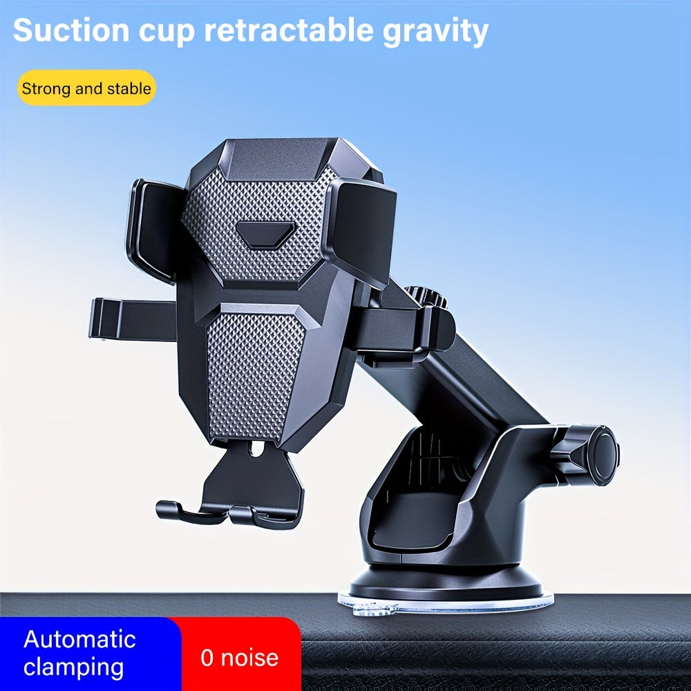 Sucker Car Phone Holder Mount Stand GPS Telefon Mobile Cell Support For iPhone 13 12 11 Pro Xiaomi Samsung 360 Degree Adjustable Suction Cup Car Phone Holder Horizontal and vertical screens available