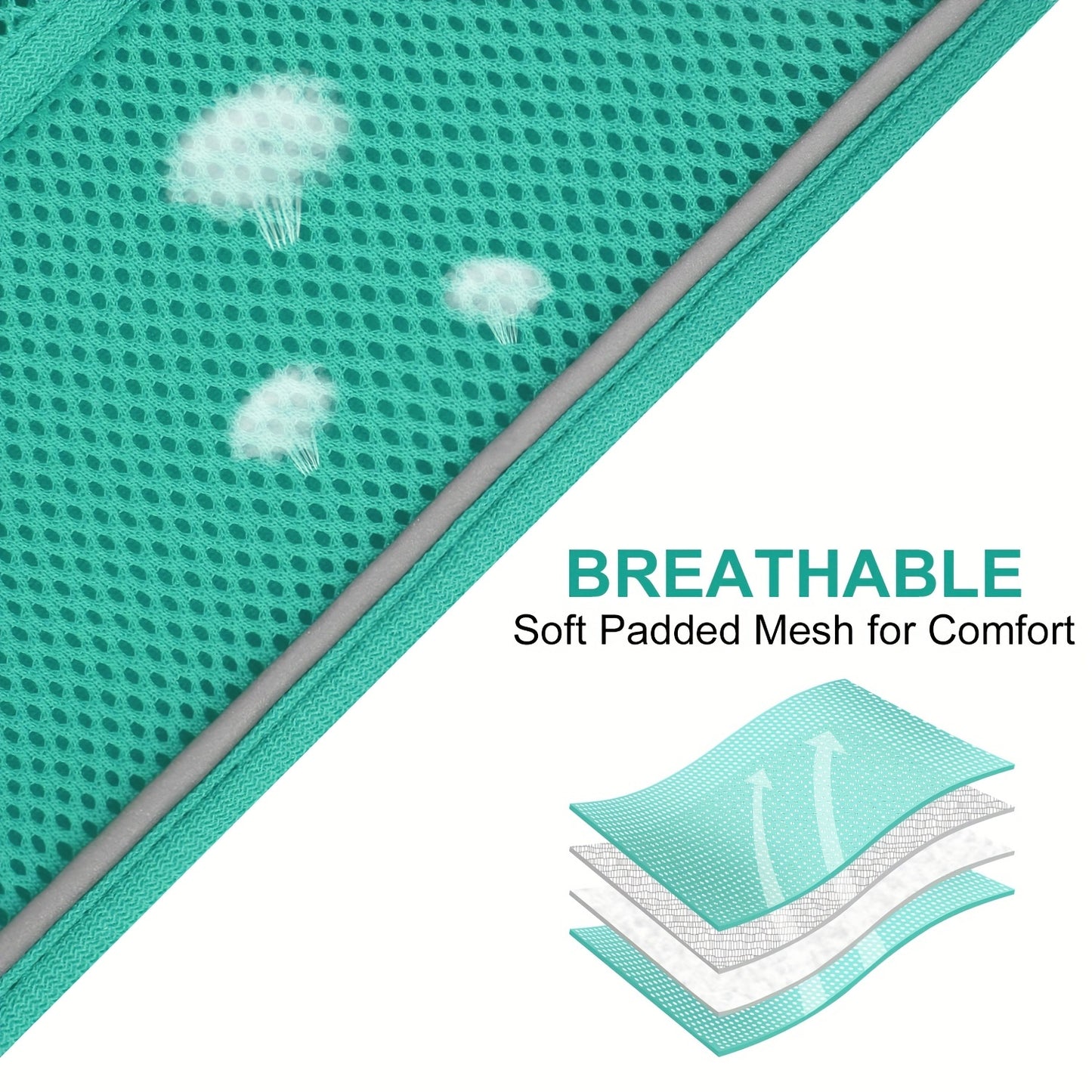 [Soft Padded Dog Harness] Reflective Soft Padded Joytale Step in Dog Harness and Leash Set | Breathable Mesh Vest for Small and Medium Dogs