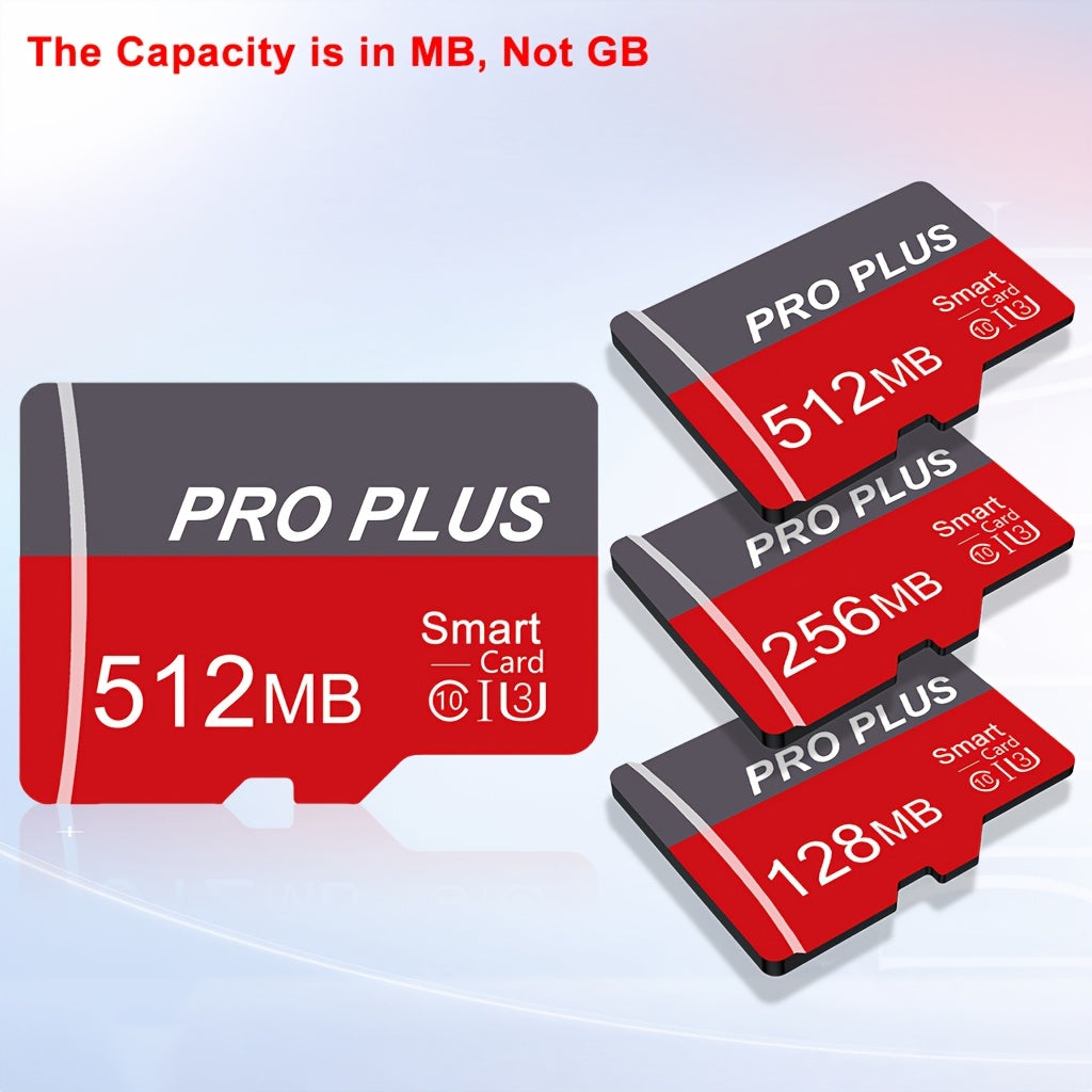 1pc Memory Card 512MB 256MB 128MB, The Capacity Is in MB, Not GB, Small Capacity Flash TF Card, Memory TF Card for Mobile Phone/Car Audio/Audio -Store Your Files Securely!