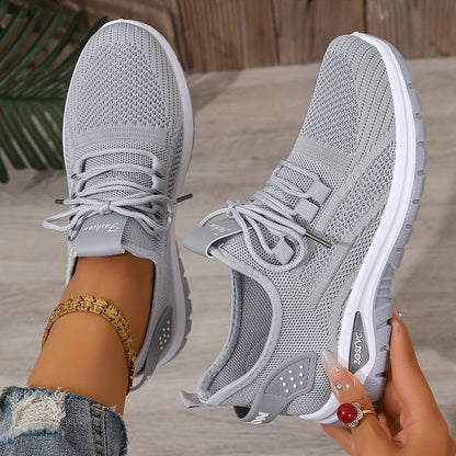 Plus-size Women's 2026 Spring/summer Mesh Casual Sneakers, Comfortable Lightweight Breathable Outdoor Running Shoes, Travel Vacation Camping Leisure Shoes, Women Shoes