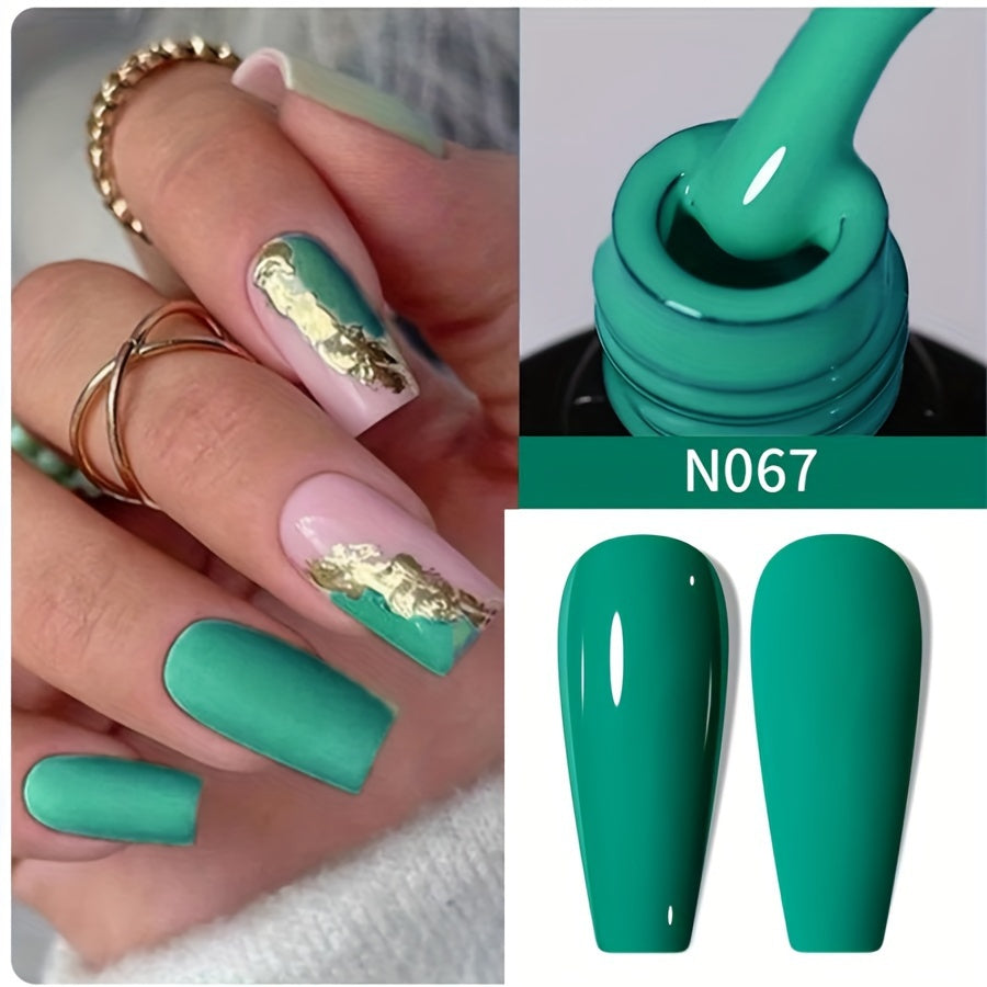 Plastic Bottle with 36 Colors - New Autumn And Winter Collection of Colorful Gel Nail Polish for LED, Popular And Durable Salon-Quality Nail Art