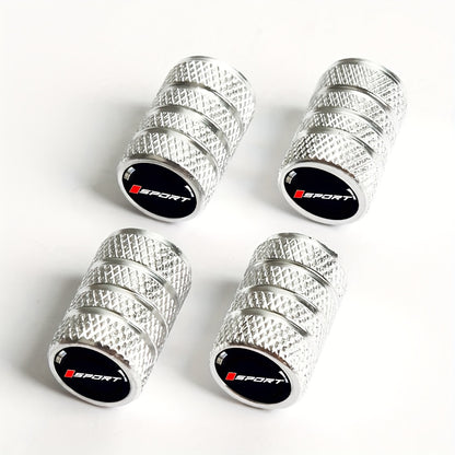 4pcs Aluminum Alloy Car Tire Valve Caps/Durable Automotive for Toyota/Honda/Mazda/Mitsubishi/Jeep/MG