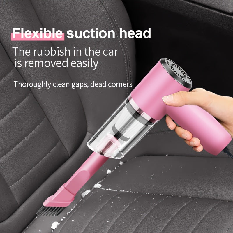 12V Car Vacuum Cleaner with Cord/Handheld Powerful Mini Car Vacuum/Compact Handheld Dust Remover/Perfect for Pet Hair and Cat Hair Removal