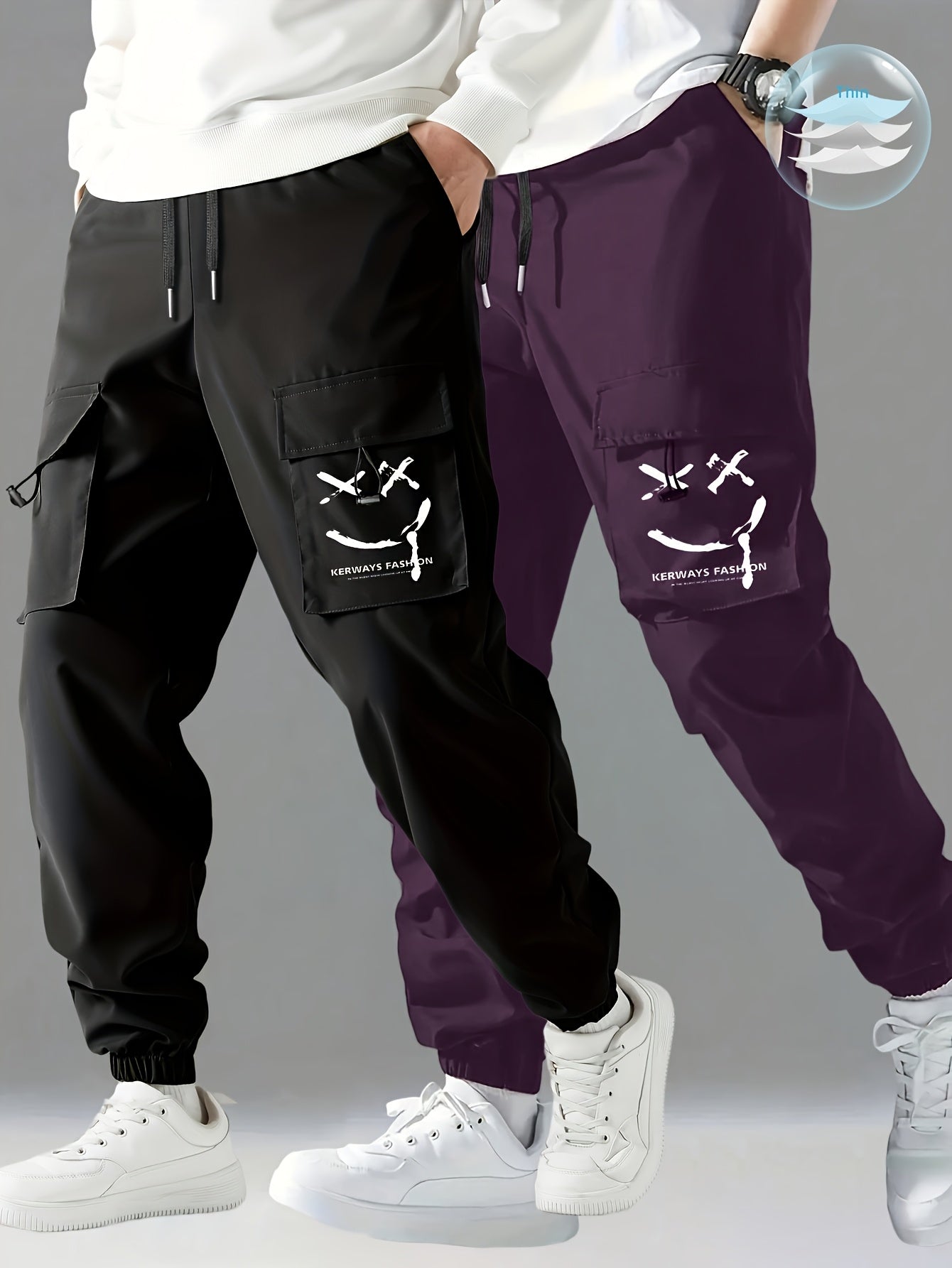 Men's joyful Work Pants Two-Pack