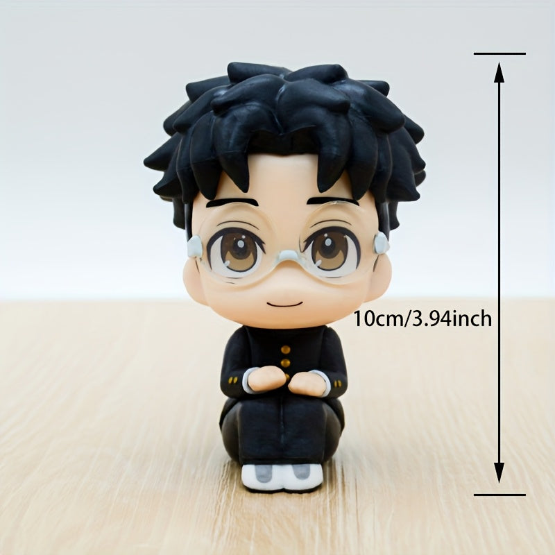 Creative Anime Figure, Cute Cartoon Action Figure Collectible Statue Model Doll, Exquisite Scene Ornaments, Ideal Gifts for Anime Fans, Anime Model Decoration, Car Accessories