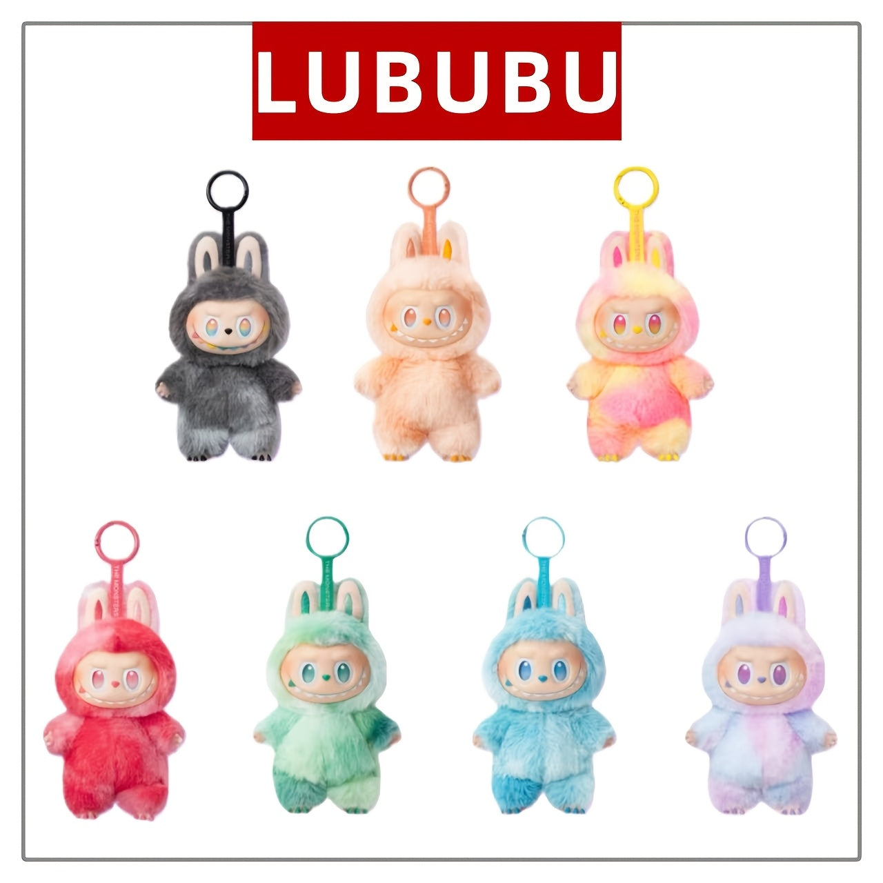 POP MART LABUBU 3.0 Blind Box Plush Toy | Mixed Color, Valentine'S Day Gift, Room Decor, Anime Collectible, Odd Toy, Doll Blind Box